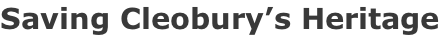 Saving Cleobury’s Heritage
